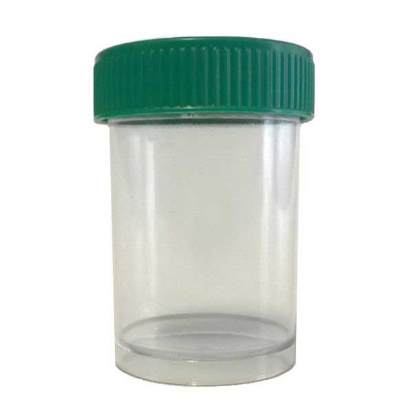Specimen Cup with Screw Lid 50ml Cura Pharm