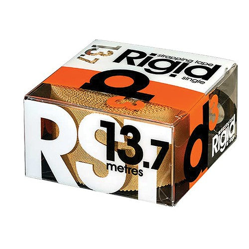 Strapping Tape Rigid D3 38mmx13.7m Beige