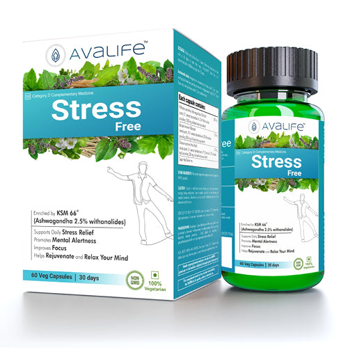 Avalife Stress Free 60 Veg Capsules