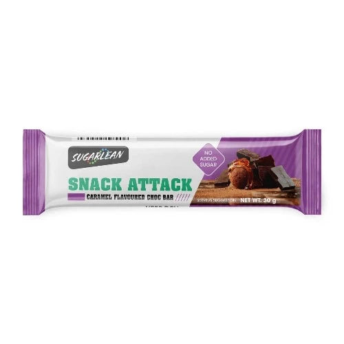 Sugarlean Caramel Chocolate Snack Bar 30gx30