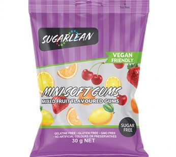 Sugarlean Fruit Mini Soft Gums Vegan 30g