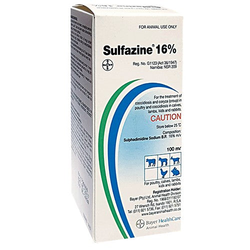 Sulfazine 16% 100ml