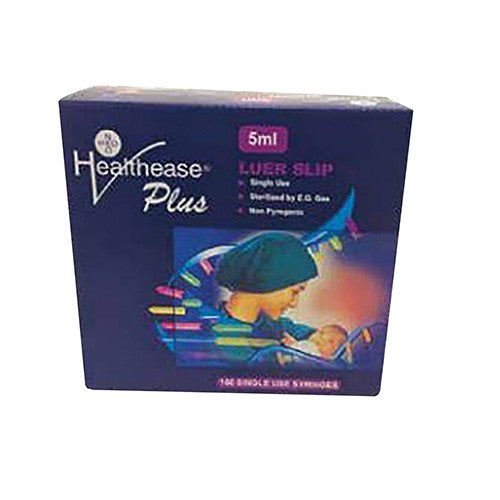 Syringe 10ml 3 Part With Needle 21Gx1.5" Healthease