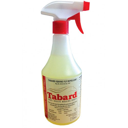 Tabard Equine Fly Spray 750ml 1 Cura Pharm