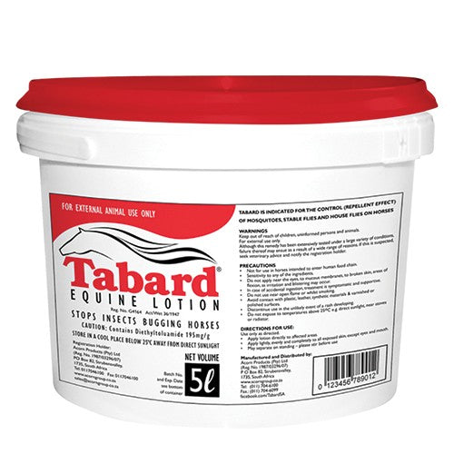 Tabard Equine Lotion  5l