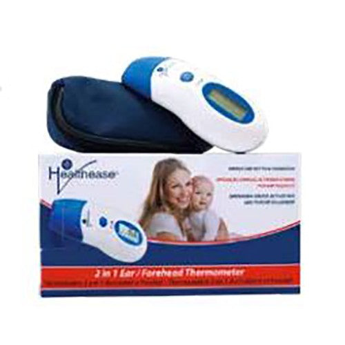 Thermometer 2 In 1 Ear/Forhead Healthease