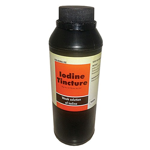 Tincture Iodine 500ml Kyron