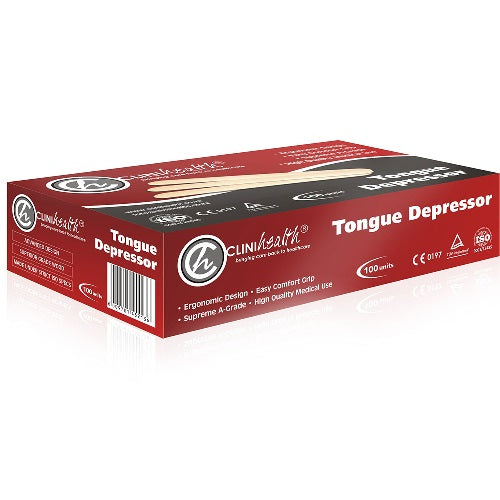 Tongue Depressors Clinihealth 100