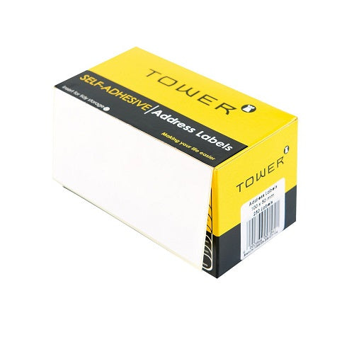 Tower Address Labels White 100X50mm 250