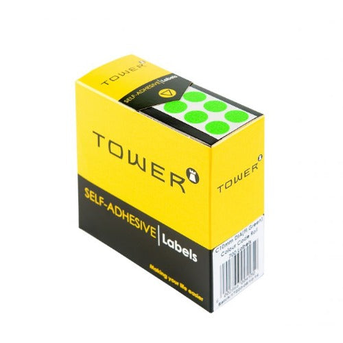 Tower C10 Fluorescent Green Colour Codes