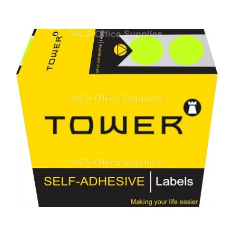 Tower C19 Fluorescent Lime Colour Codes
