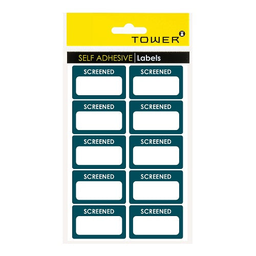 Tower Screened Labels