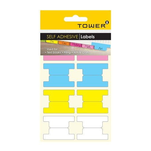 Tower Self Adhesive Tabs Pastell