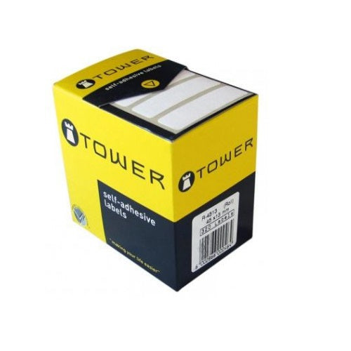 Tower White Roll Labels 45X13 mm 320 Square