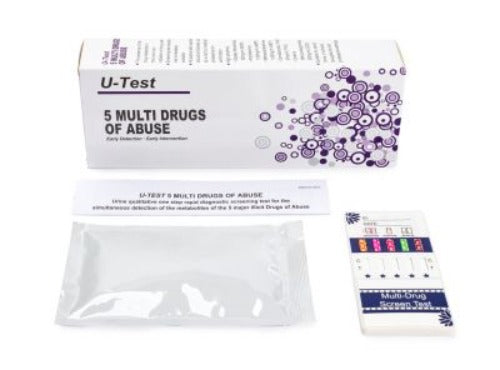 U-Test Drug 5 Panel Test 1