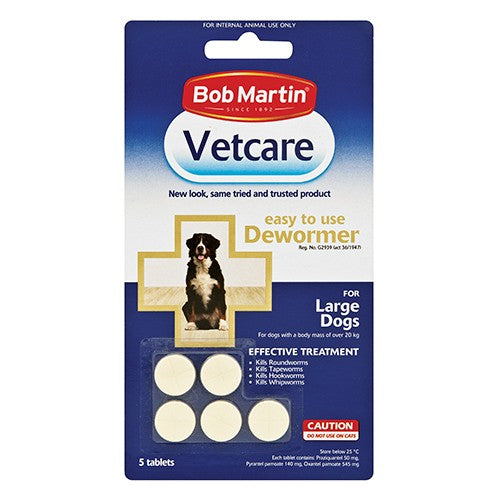 Vetcare Wormer For Large Dogs Cura Pharm