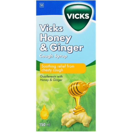 Vicks Honey & Ging Cough Syrup 150ml