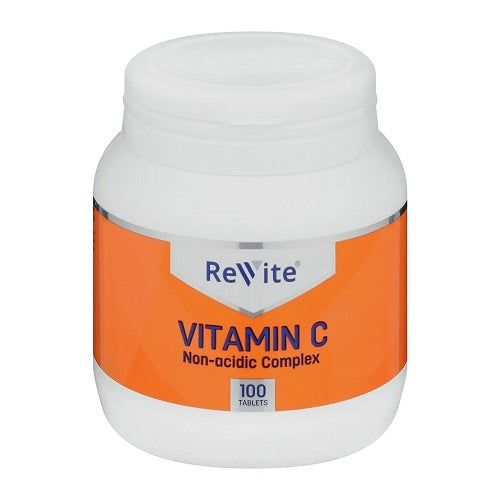Vit-C Non-Acid 250mg 100 Tablets Revite
