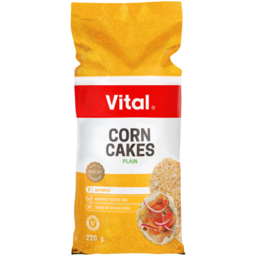 Vital Corn Cakes Pack 220g