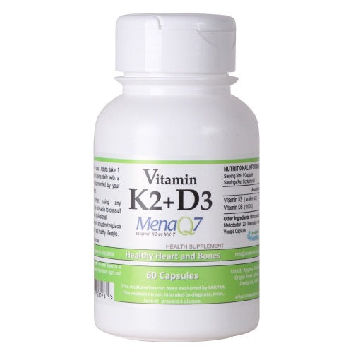 Vitamin K2+D3 Capsules 60 Bioflora