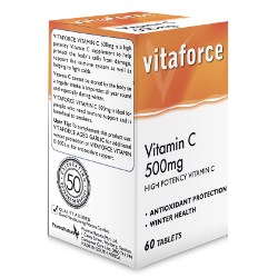 Vitaforce Vitamin C 500mg 60
