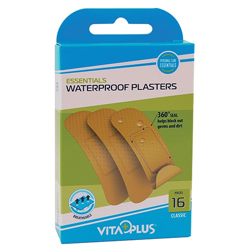 Waterproof Plaster Vitaplus Classic 16 – Cura Pharm