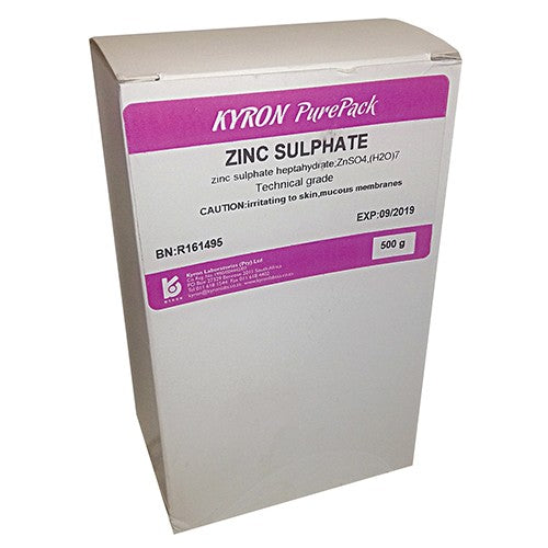 Zinc Sulphate 500g Powder Kyron