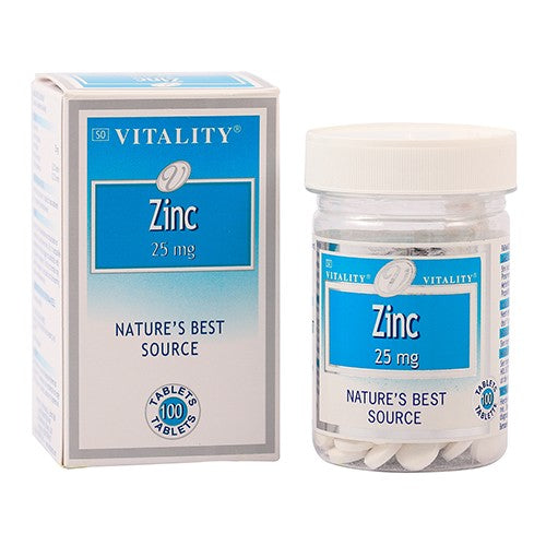 Zinc Vitality 100 Tablets