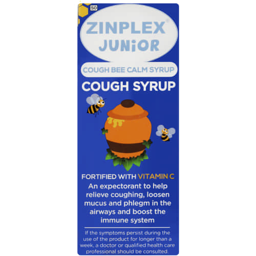 Zinplex Junior Cough Bee Calm Syrup 200ml