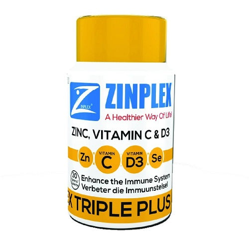 Zinplex Triple Plus 30 Tablets Cura Pharm