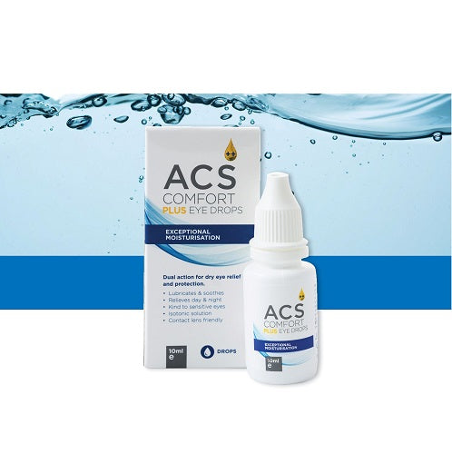 ACS Comfort Plus Eye Drops 10ml – Cura Pharm