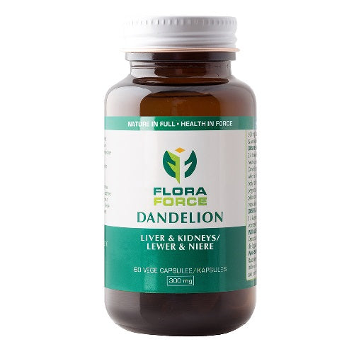Dandelion 300mg Capules 60 Flora Force
