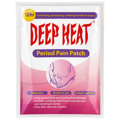 Deep Heat Period Pain Patch 1
