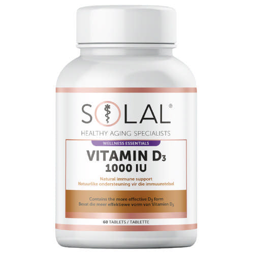 Solal Vitamin D3 1000IU 60