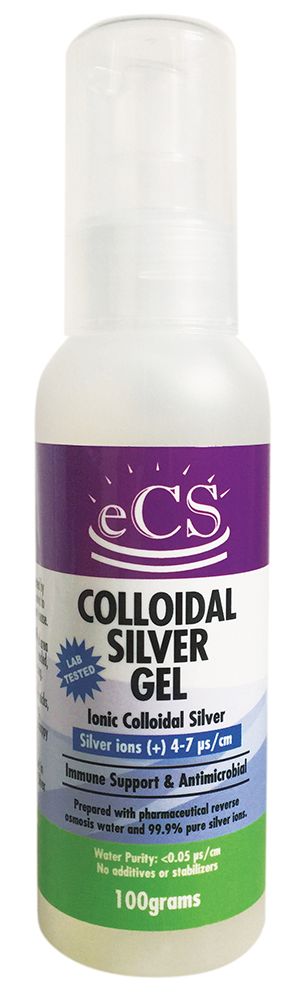 Ecs Colloidal Silver Gel 100g