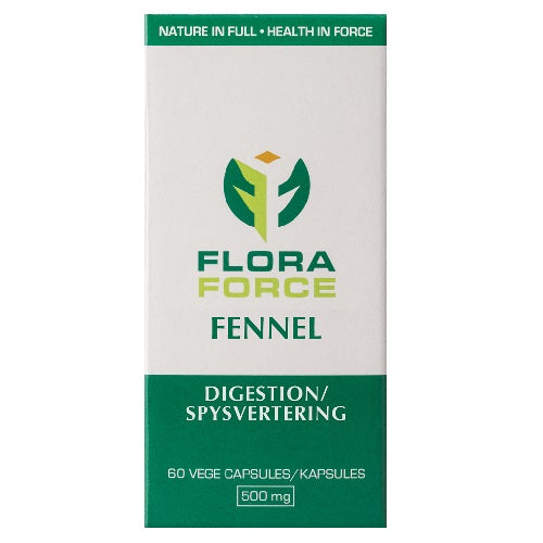 Fennel 500mg Capules 60 Flora Force