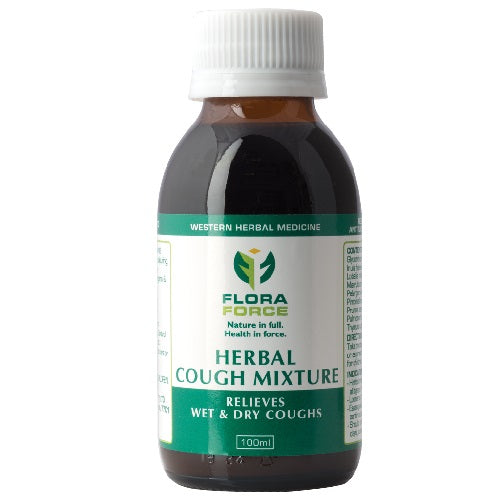 Herbal Cough Mix 100ml Flora Force