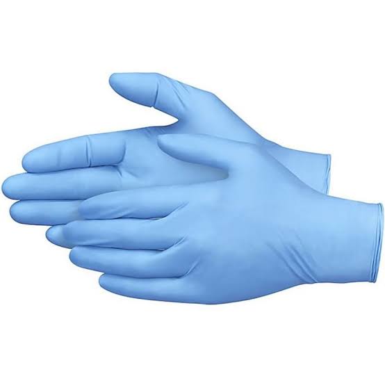 Nitrile Examination Gloves Powder Free Large 100