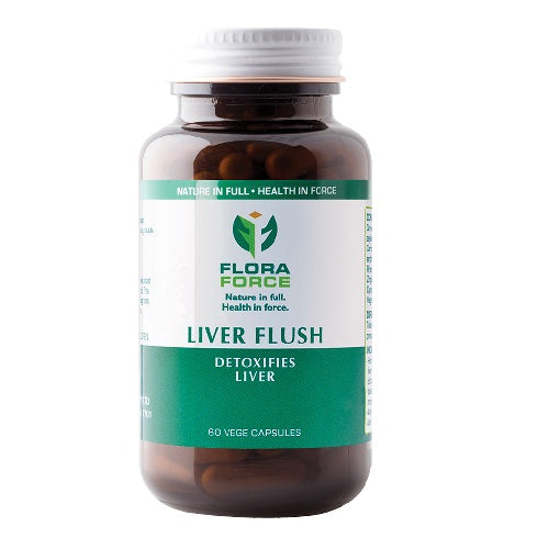 Liver Flush 390mg Capsules 60 Flora Force
