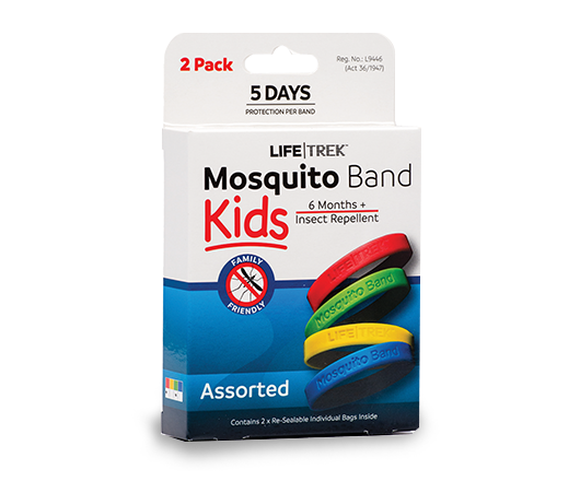 Lifetrek Mosquito-band Assorted Kids 2 pack