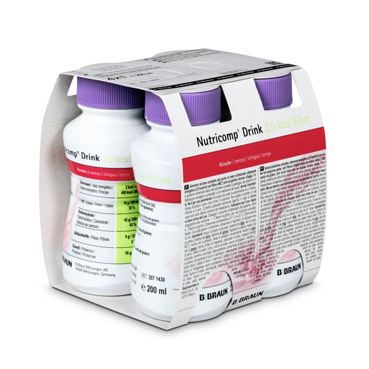 NutriComp 2KCAL Fibre Cherry 4X200ml