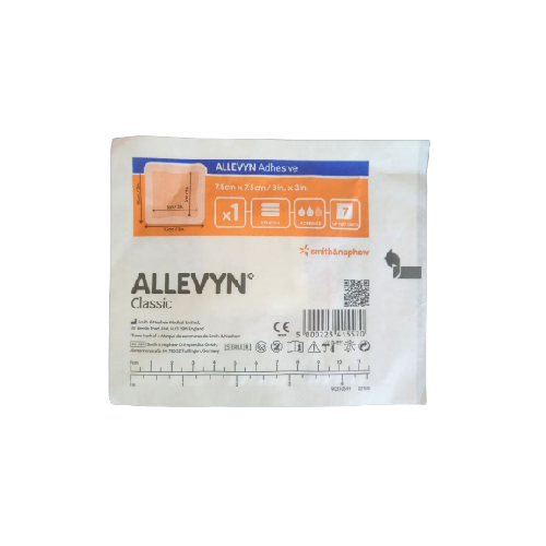 Allevyn Adhesive Dressing 75mm X 75mm 1