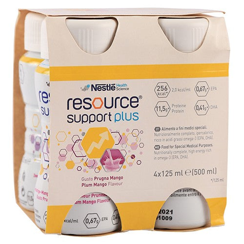 Resource Support Plus Plum Mango 4X125ml